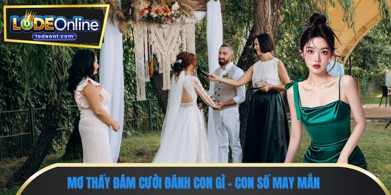 Mơ thấy đám cưới đánh con gì - Con số may mắn 