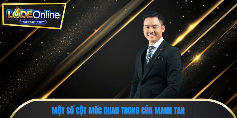 Một số cột mốc quan trọng của Manh Tran