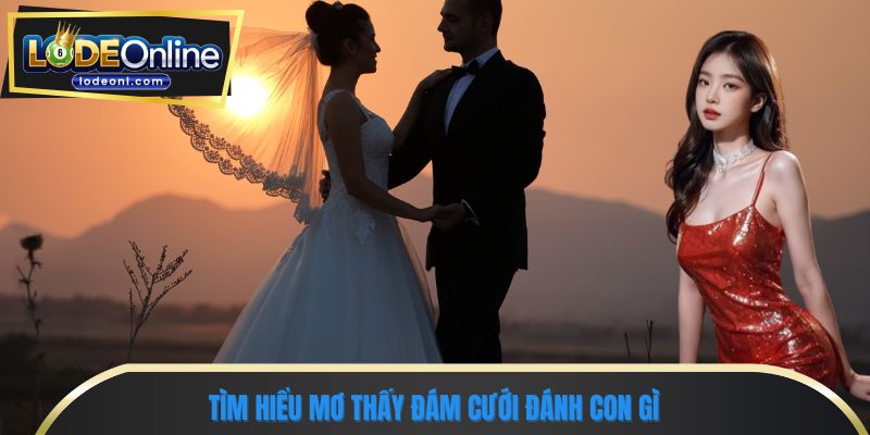 Tìm hiểu mơ thấy đám cưới đánh con gì